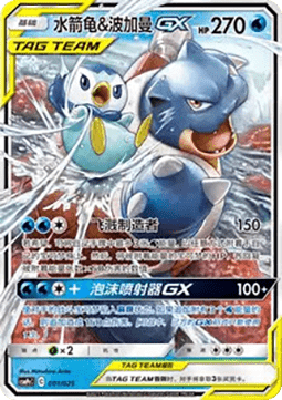 Blastoise & Piplup GX