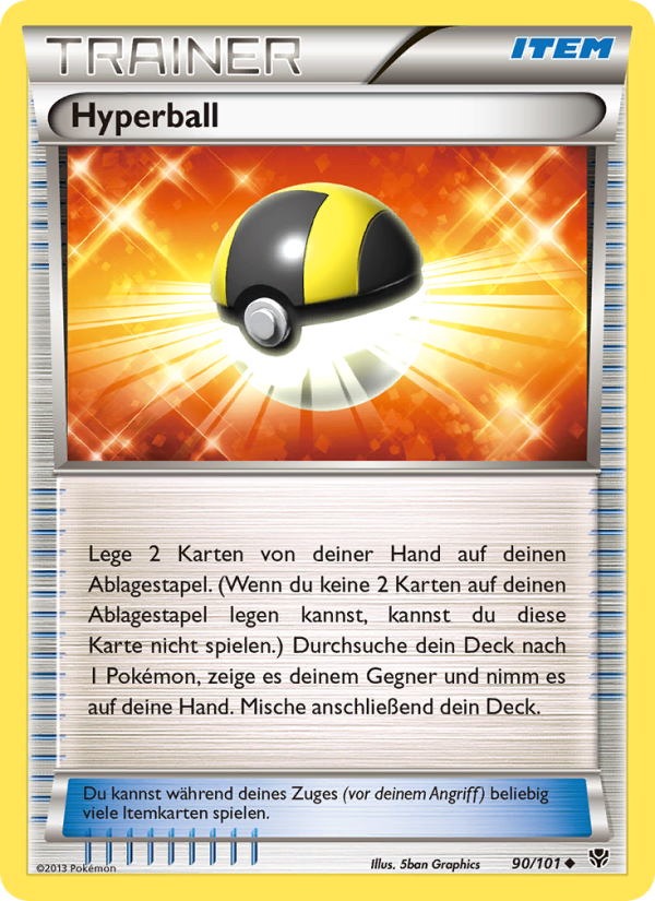 Hyperball from Plasma-Blaster