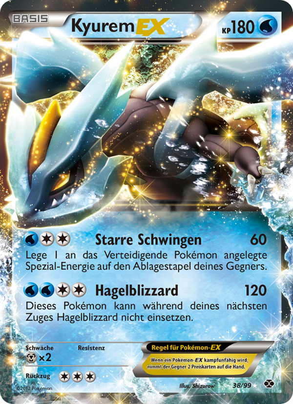 Kyurem-EX from Kommende Schicksale