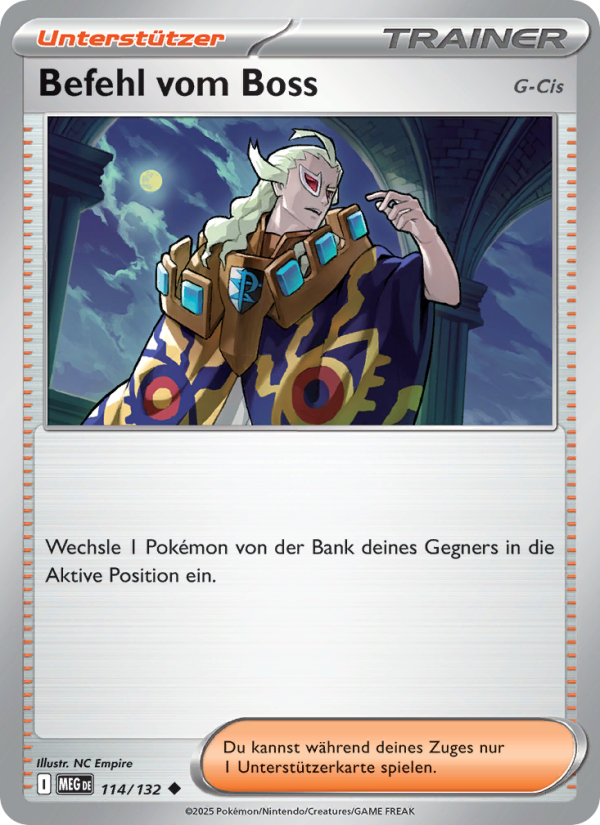 Befehl vom Boss from Mega-Entwicklung