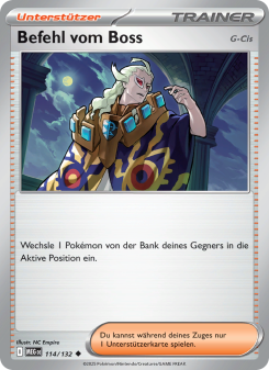 Befehl vom Boss