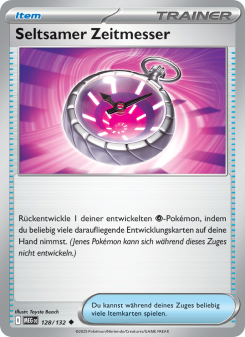Seltsamer Zeitmesser