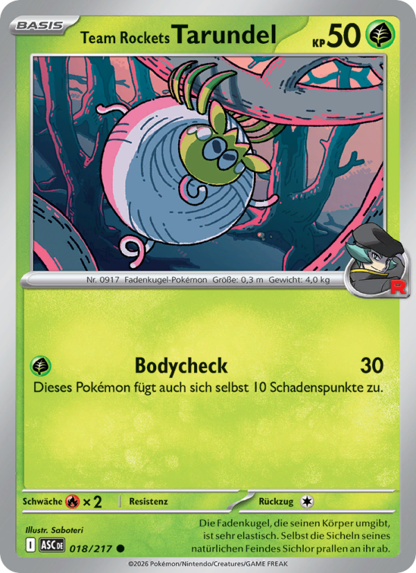 Team Rockets Tarundel from Erhabene Helden