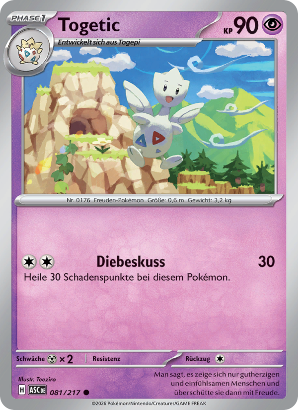 Togetic from Erhabene Helden