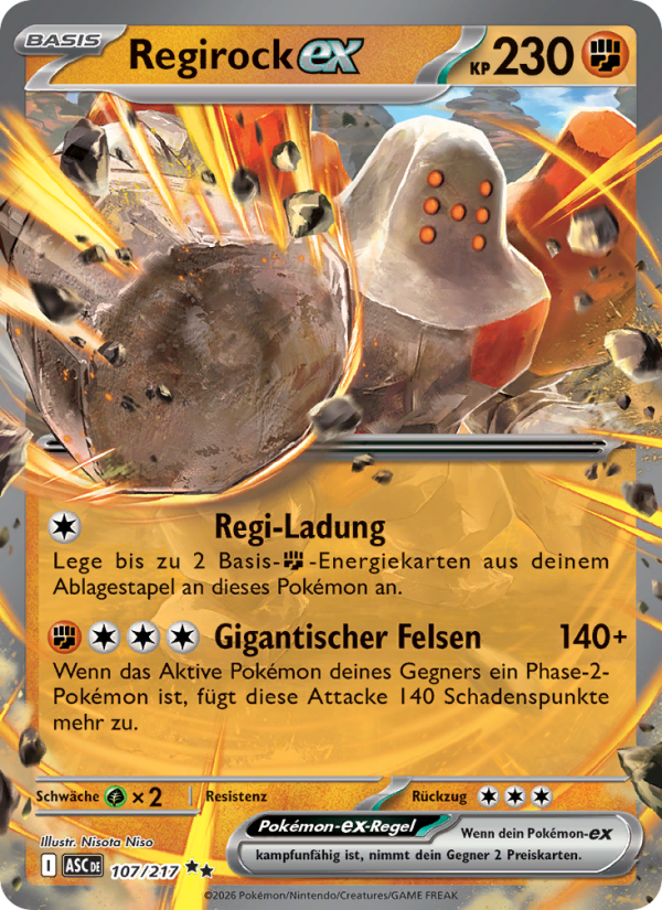 Regirock-ex from Erhabene Helden