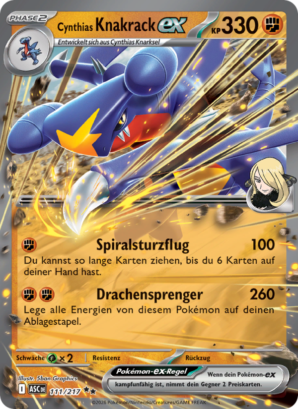 Cynthias Knakrack-ex from Erhabene Helden