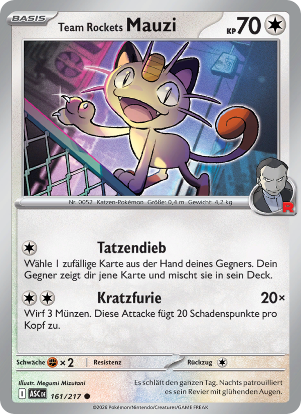 Team Rockets Mauzi from Erhabene Helden