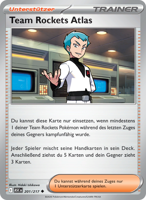 Team Rockets Atlas from Erhabene Helden