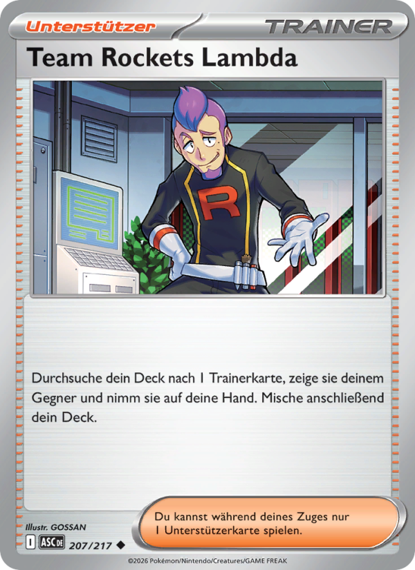 Team Rockets Lambda from Erhabene Helden