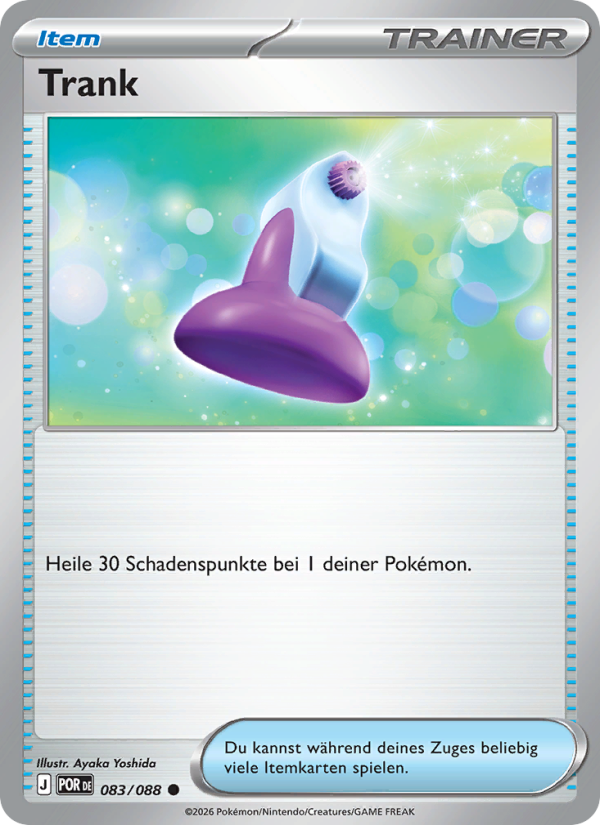 Trank from Optimale Ordnung