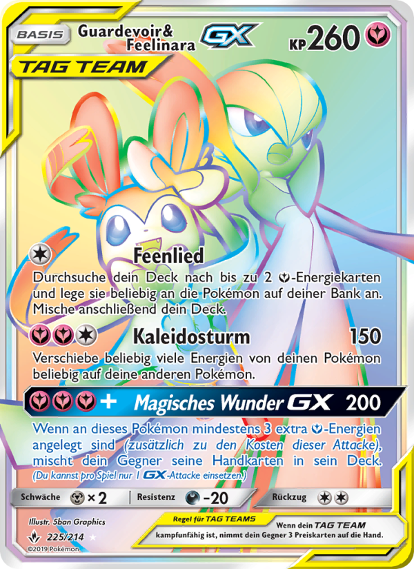 Guardevoir & Feelinara GX