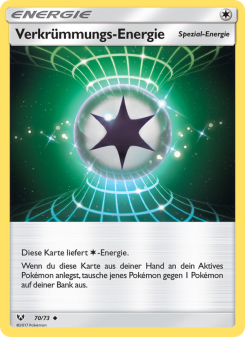 Verkrümmungs-Energie