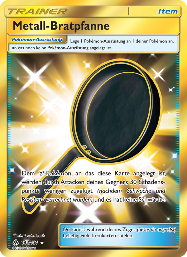 Metall-Bratpfanne