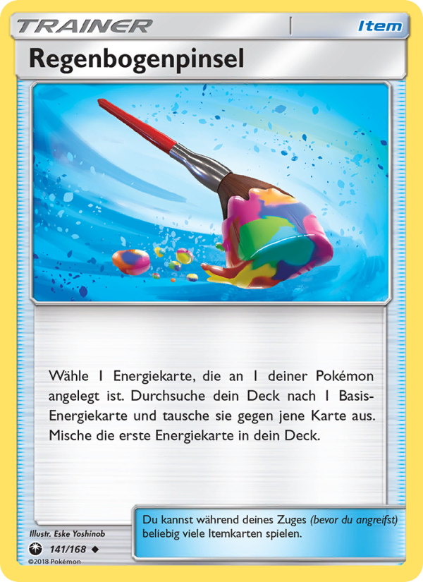 Regenbogenpinsel