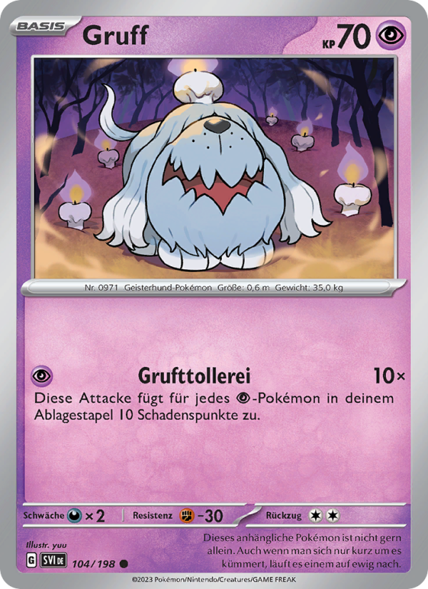 Gruff from Karmesin & Purpur