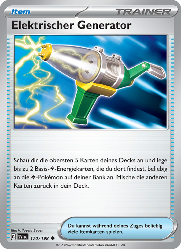 Elektrischer Generator