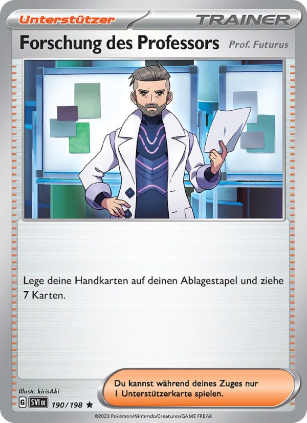 Forschung des Professors from Karmesin & Purpur