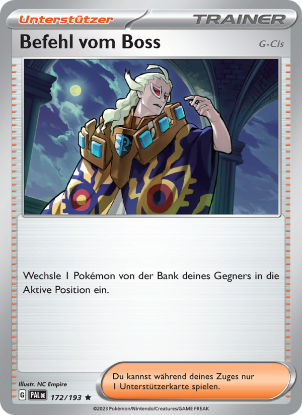 Befehl vom Boss from Entwicklungen in Paldea