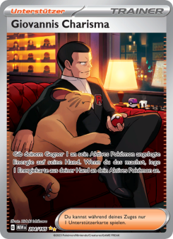 Giovannis Charisma