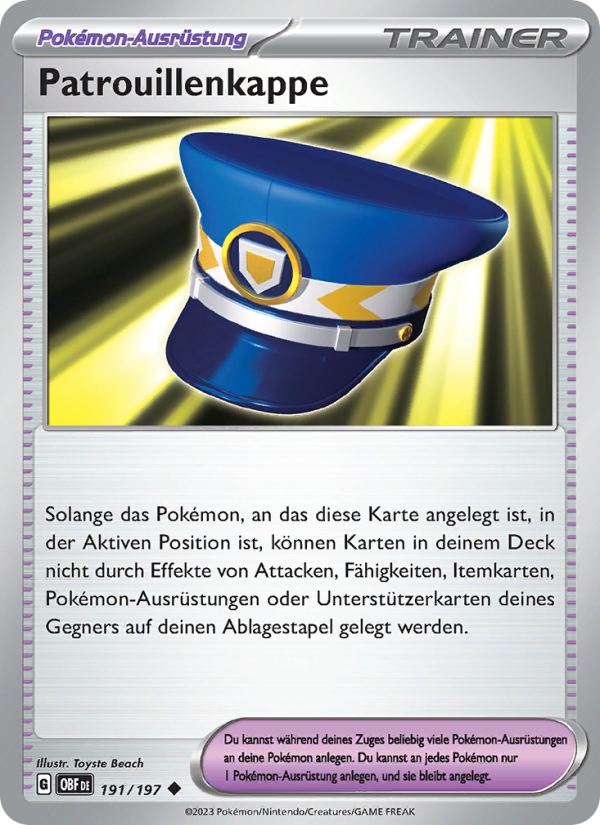 Patrouillenkappe