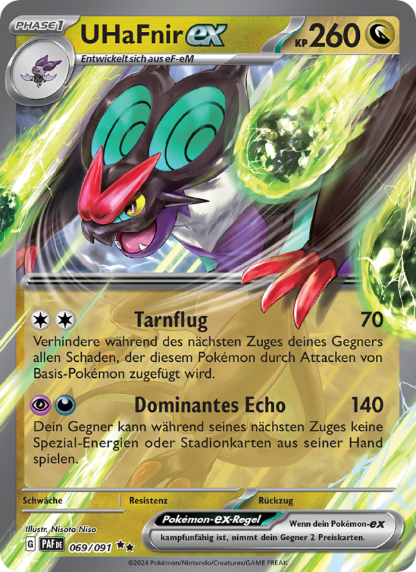 UHaFnir-ex from Paldeas Schicksale
