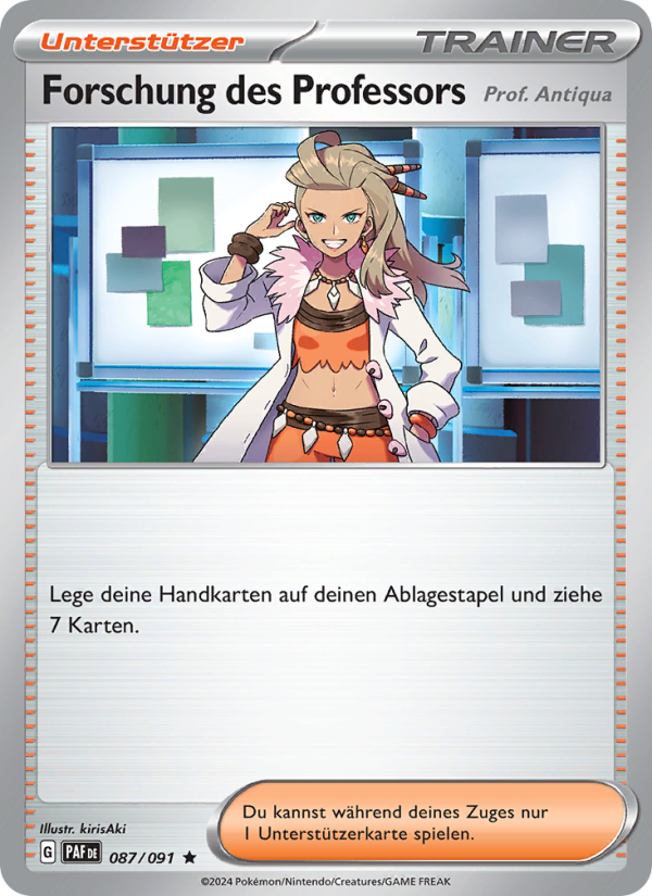 Forschung des Professors from Paldeas Schicksale