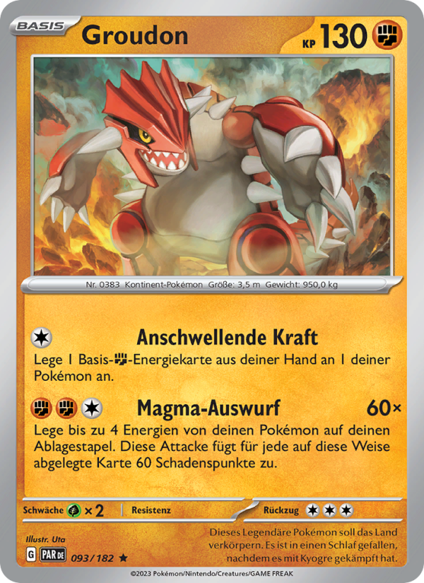 Groudon from Paradoxrift