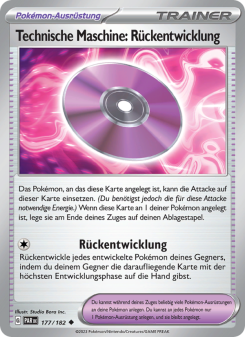 Technische Maschine: Rückentwicklung