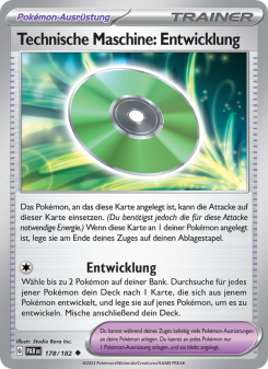 Technische Maschine: Entwicklung