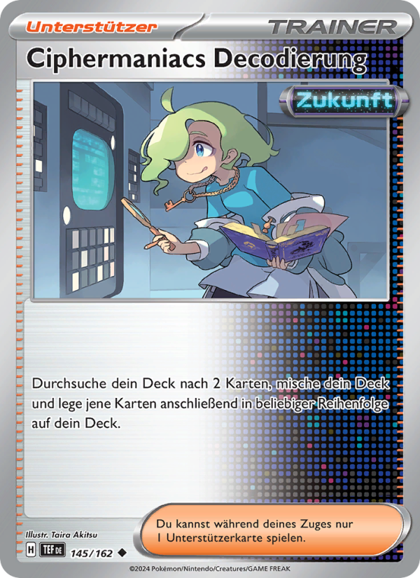 Ciphermaniacs Decodierung from Gewalten der Zeit