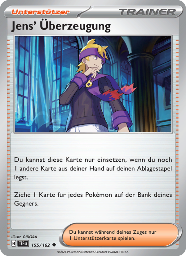 Jens' Überzeugung