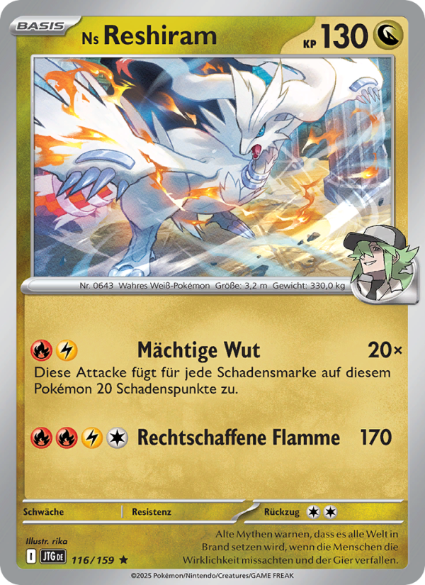 Ns Reshiram from Reisegefährten