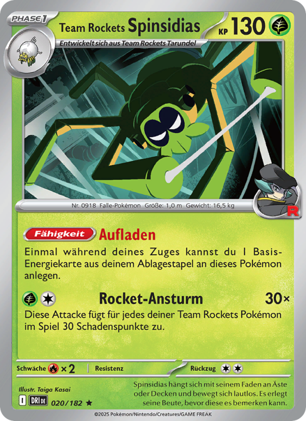Team Rockets Spinsidias from Ewige Rivalen