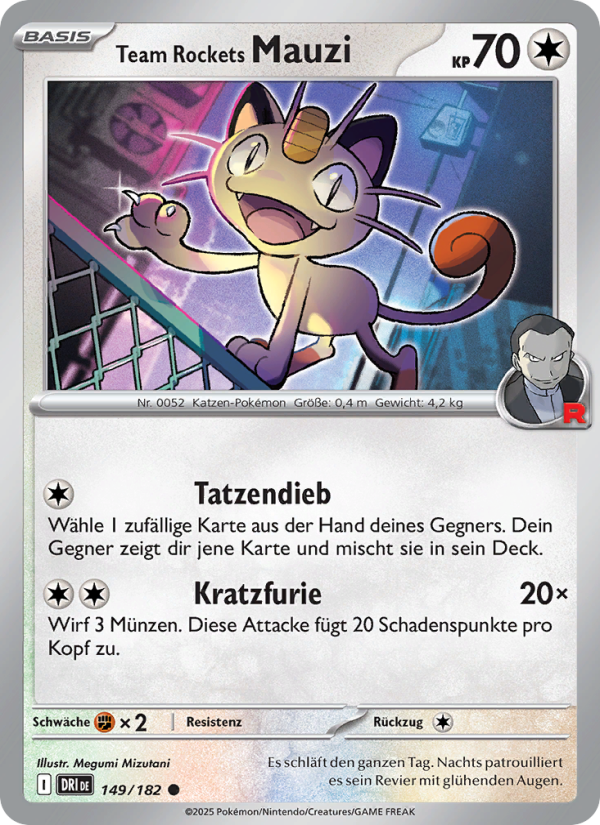 Team Rockets Mauzi from Ewige Rivalen