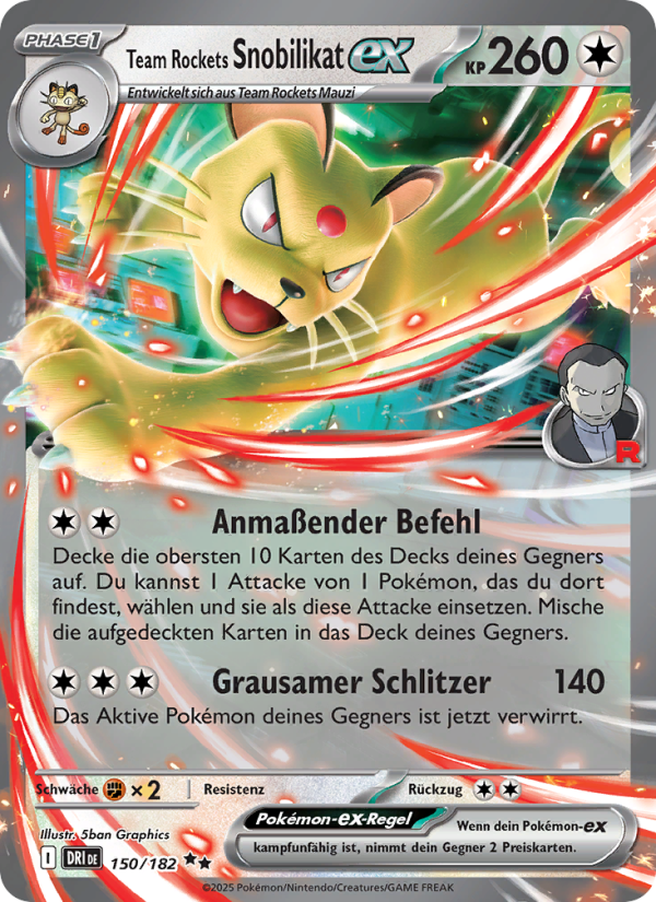 Team Rockets Snobilikat-ex