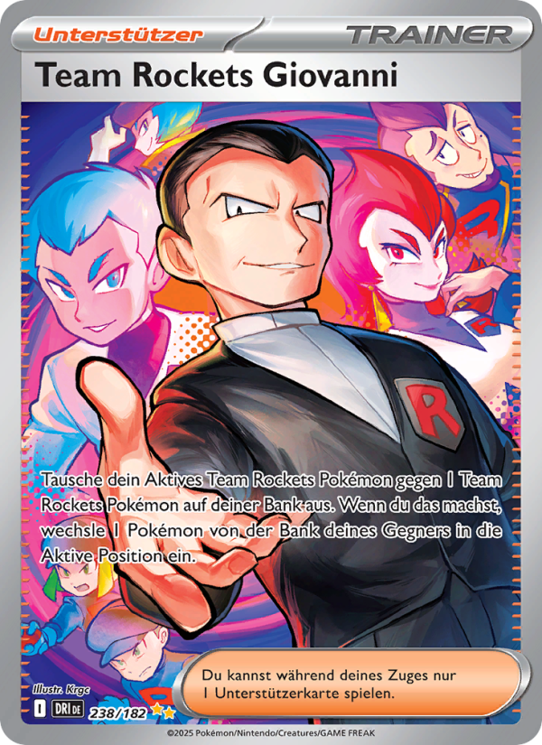Team Rockets Giovanni