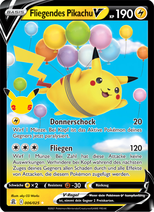 Fliegendes Pikachu V