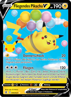 Fliegendes Pikachu V