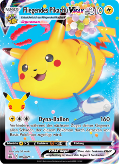 Fliegendes Pikachu VMAX
