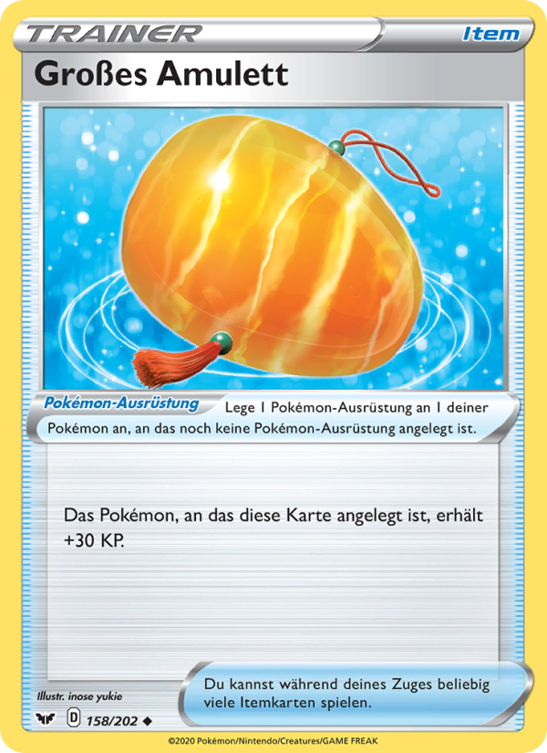 Großes Amulett