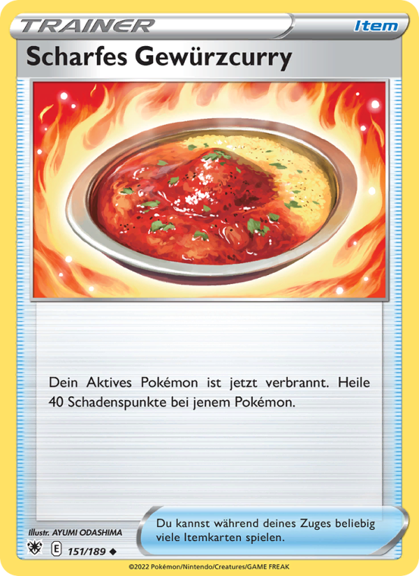 Scharfes Gewürzcurry