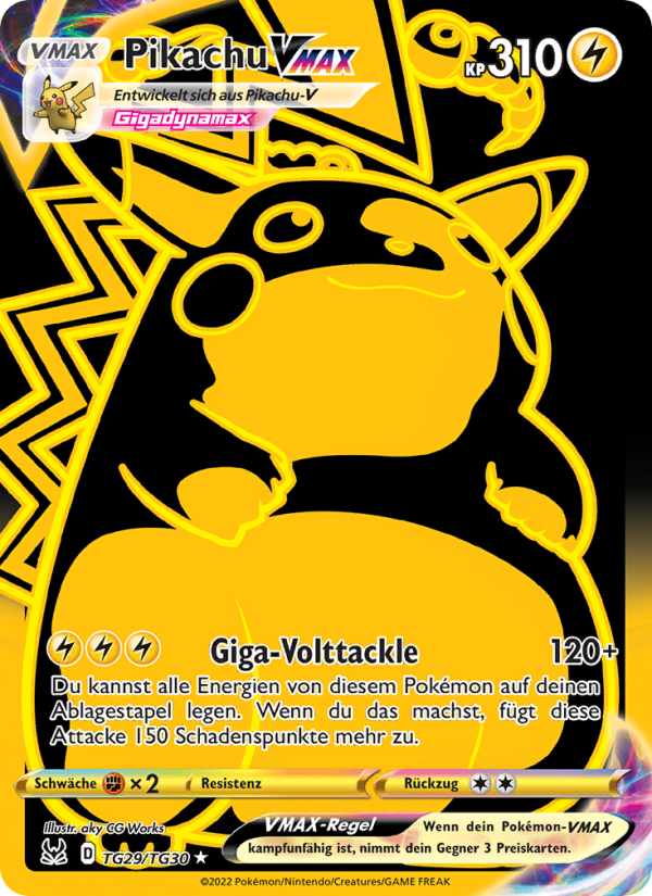 Pikachu VMAX from Verlorener Ursprung
