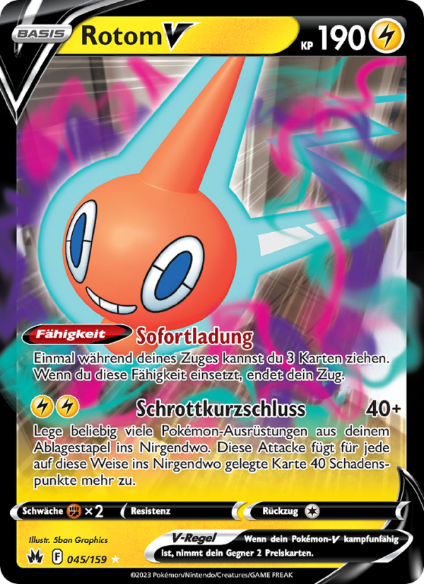 Rotom V from Zenit der Könige