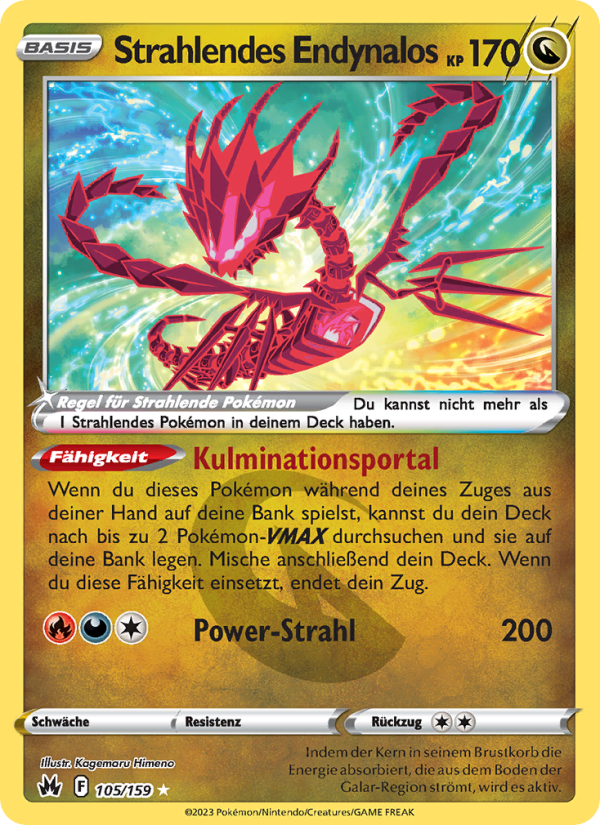 Strahlendes Endynalos