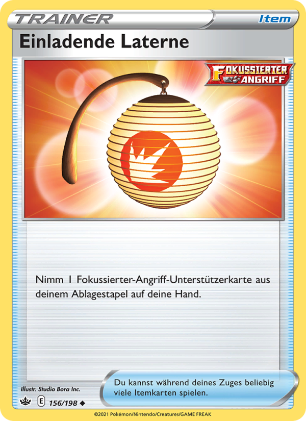 Einladende Laterne