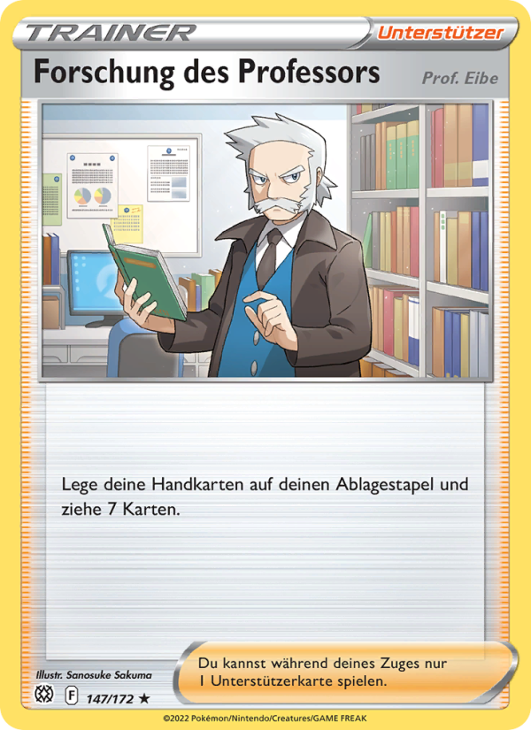 Forschung des Professors