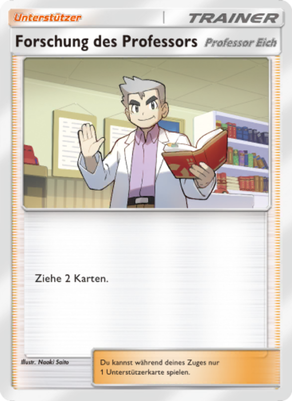 Forschung des Professors