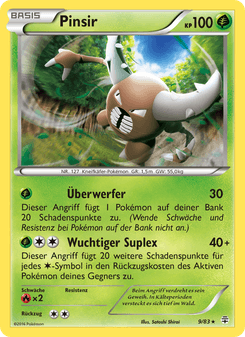 Pinsir from Generationen