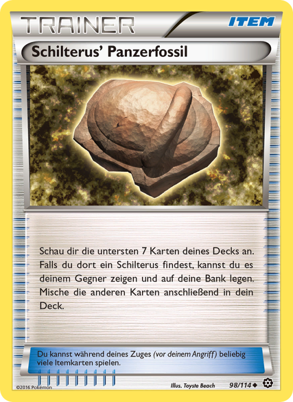 Schilterus' Panzerfossil