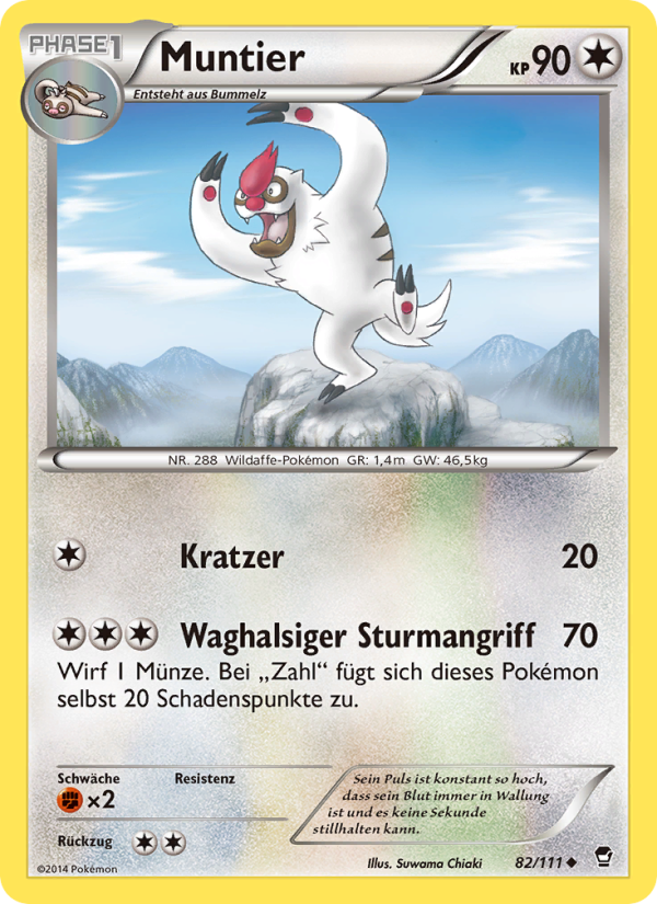 Muntier from Fliegende Fäuste